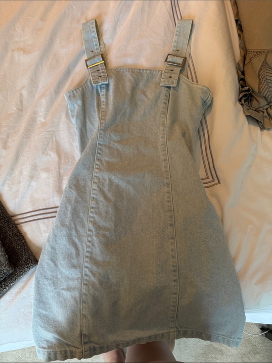 Topshop Dresses & Skirts - Light wash Denim Dress